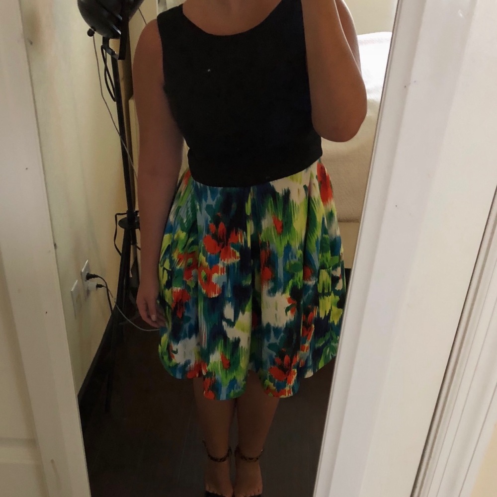 Knee length dress